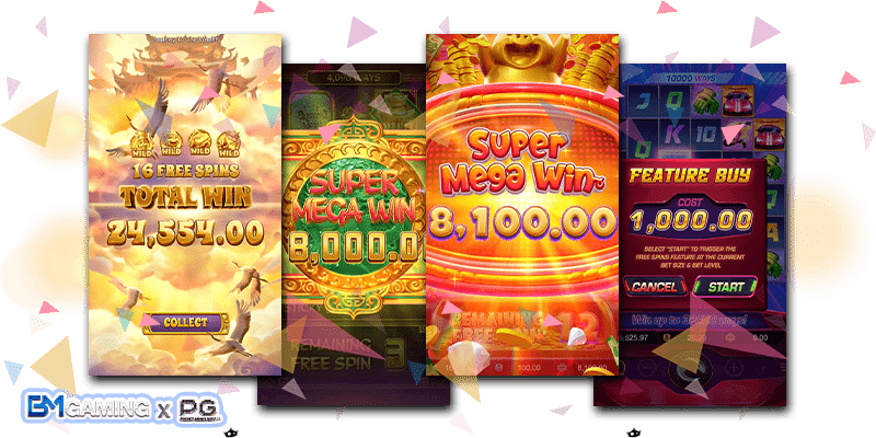 เกมสล็อตแตกง่าย PG เกมสล็อตออนไลน์ เล่นง่าย โบนัสออกดี