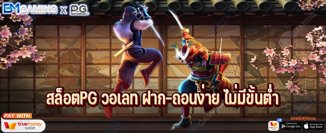 สล็อตPG วอเลท ฝาก-ถอนง่าย ไม่มีขั้นต่ำ