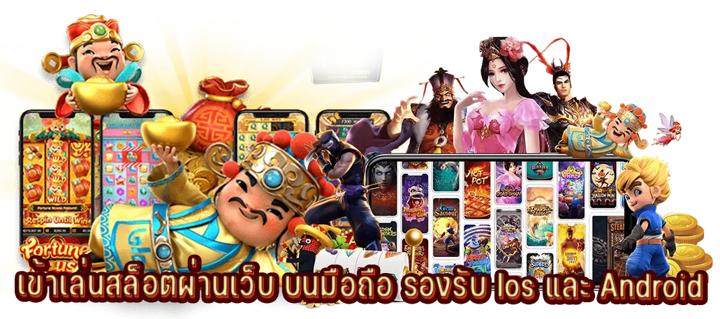 เข้าเล่นสล็อตผ่านเว็บ บนมือถือ รองรับ Ios และ Android